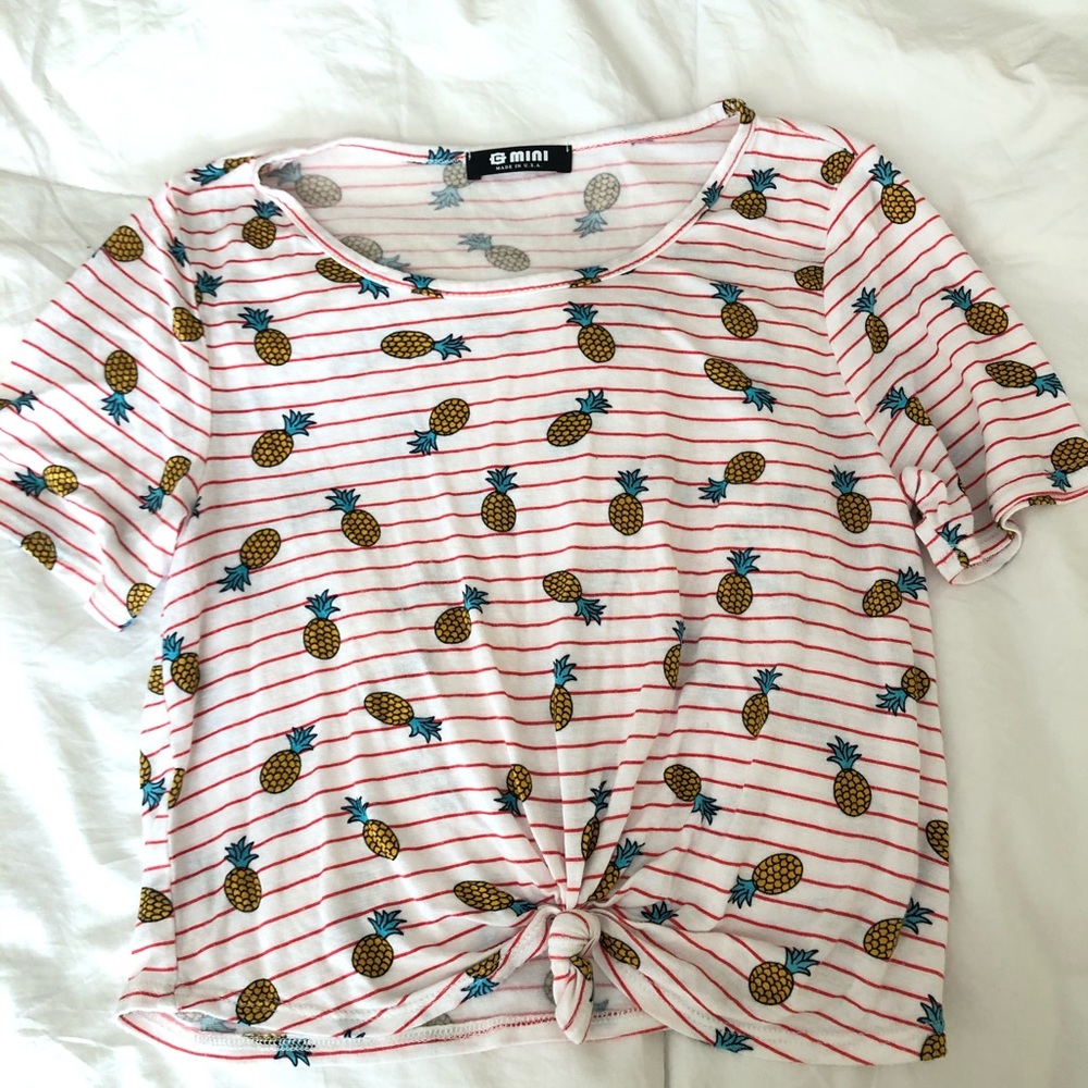Pineapple Crop top